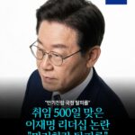 취임 500일 맞은 이재명 리더십 논란 "만기친람 탈피를" -
